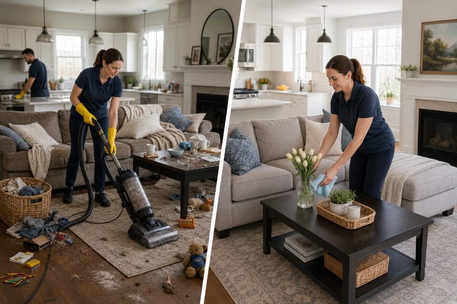 Deep Cleaning vs Spring Refresh Maryland